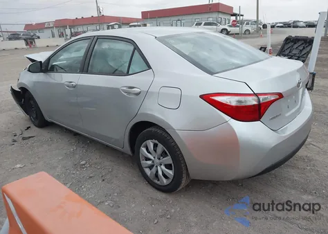 2016 Toyota Corolla Le из США, поврежденный, VIN 2T1BURHE2GC492158